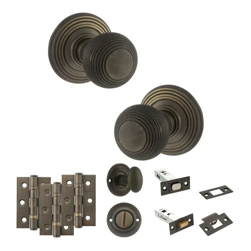 Ripon Round Reeded Mortice Door Knob - Image 49