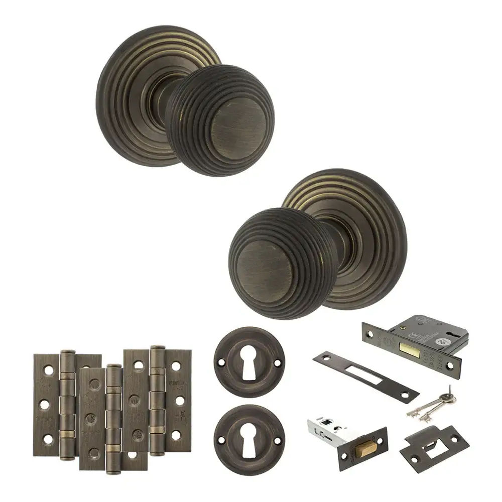 Ripon Round Reeded Mortice Door Knob - Image 50