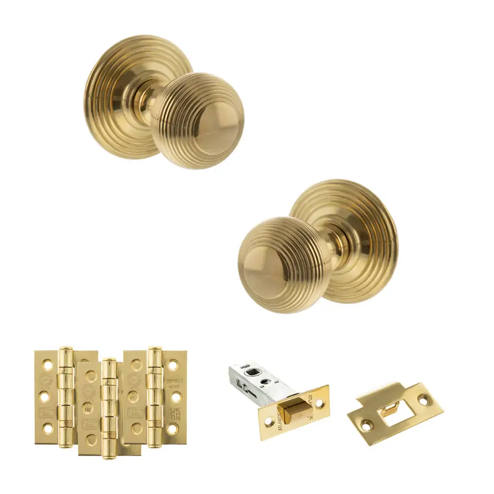 Ripon Round Reeded Mortice Door Knob - Image 52