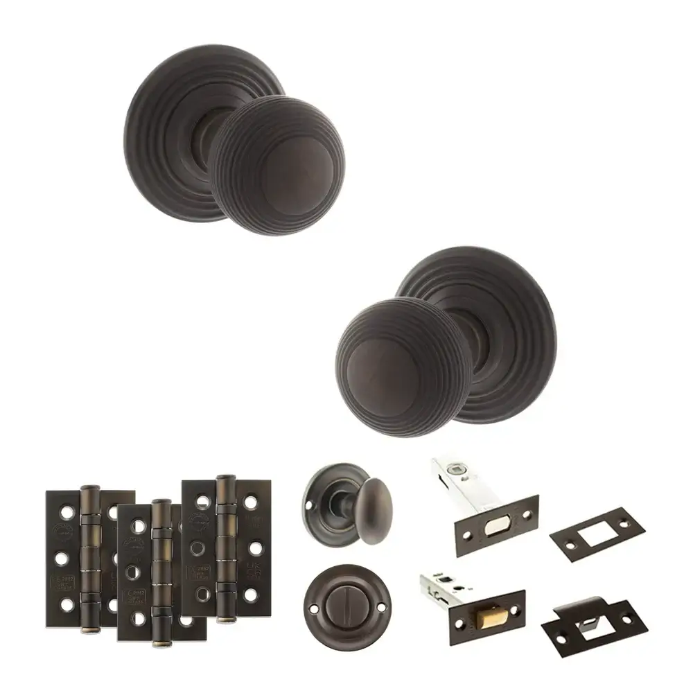 Ripon Round Reeded Mortice Door Knob - Image 57