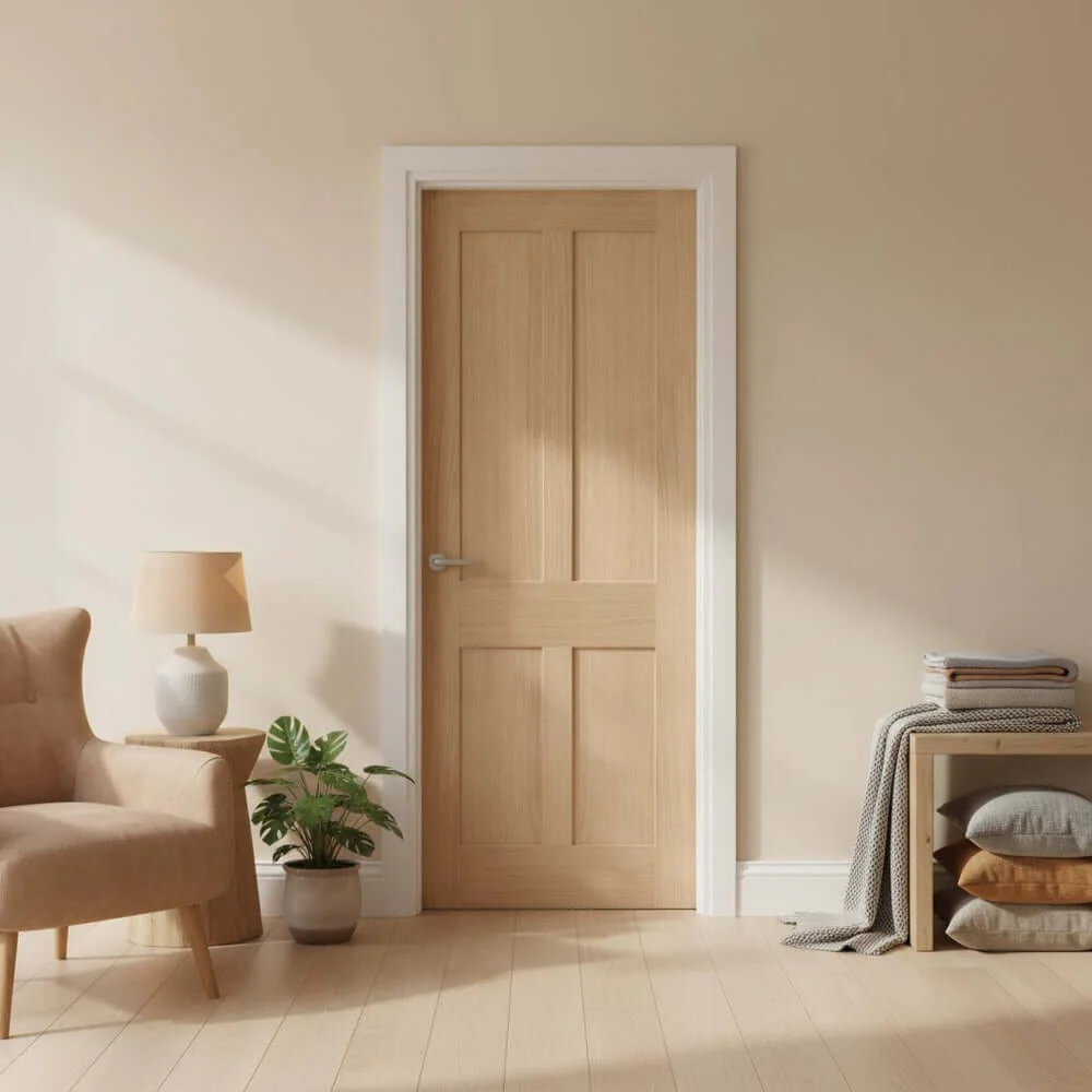 Rushmore Unfinished Oak Internal Door