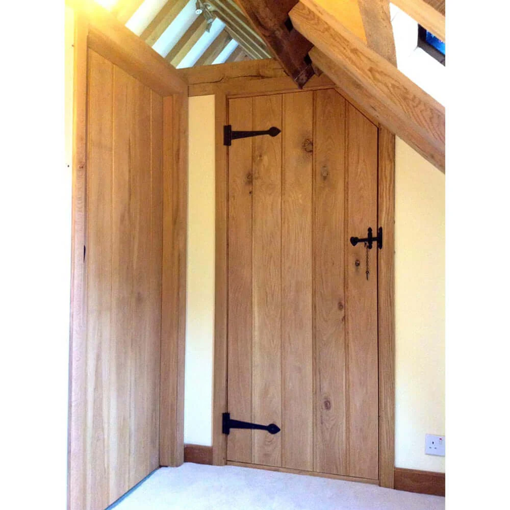 Solid Oak Rustic Barn Door - Image 4