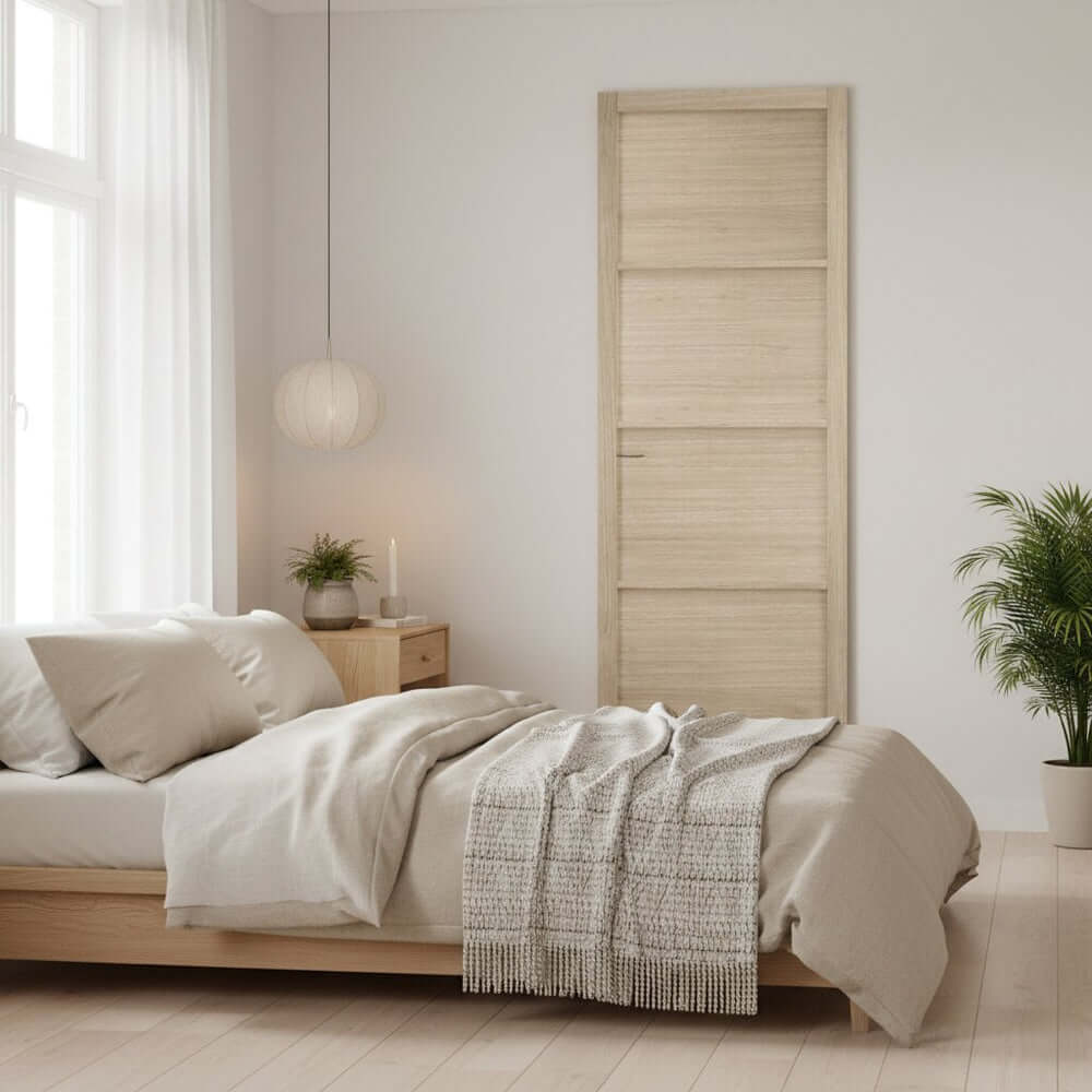 Soho 4L Prefinished Blonde Oak Door