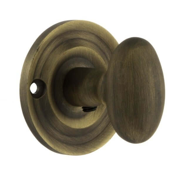 Solid Brass Oval WC Turn And Release - Image 12