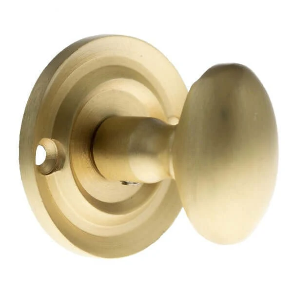Solid Brass Oval WC Turn And Release - Image 13