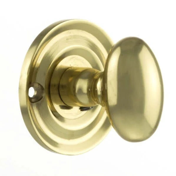 Solid Brass Oval WC Turn And Release - Image 17