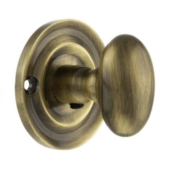 Solid Brass Oval WC Turn And Release - Image 6