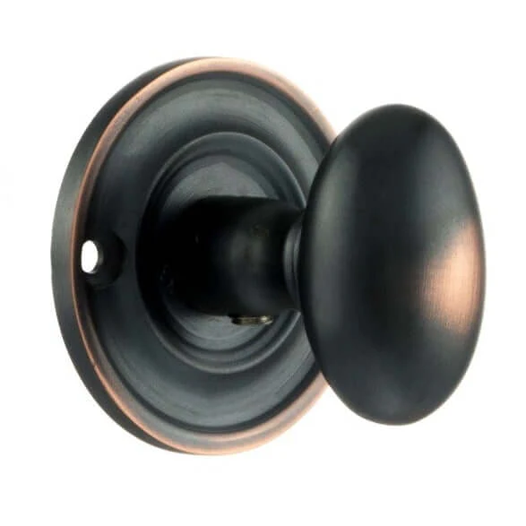 Solid Brass Oval WC Turn And Release - Image 7