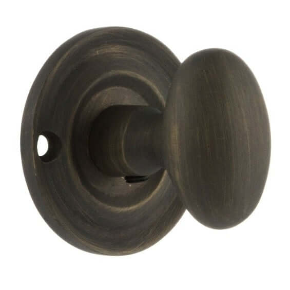 Solid Brass Oval WC Turn And Release - Image 9