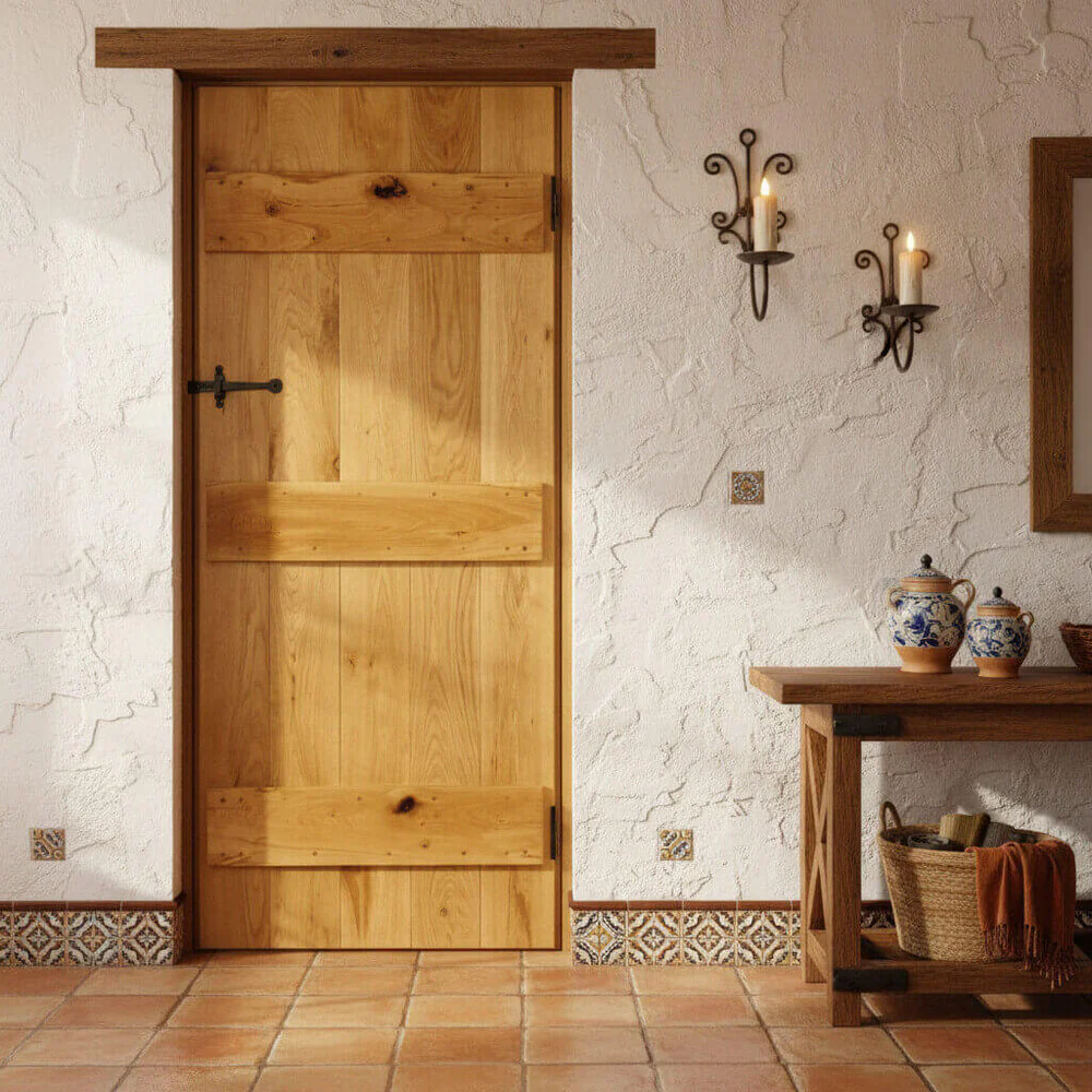 Solid Oak Barn Door