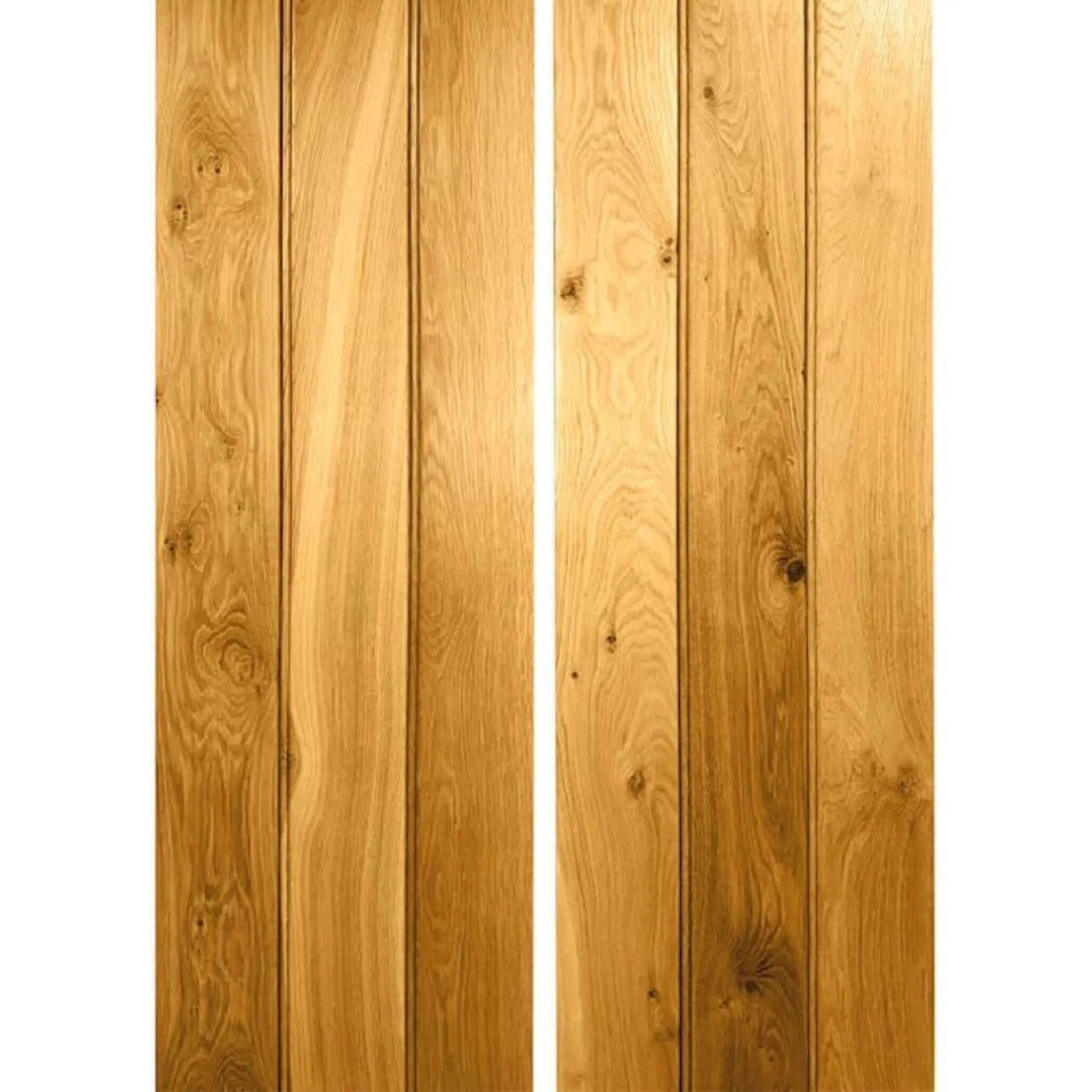 Solid Oak Bifold Barn Door - Image 4