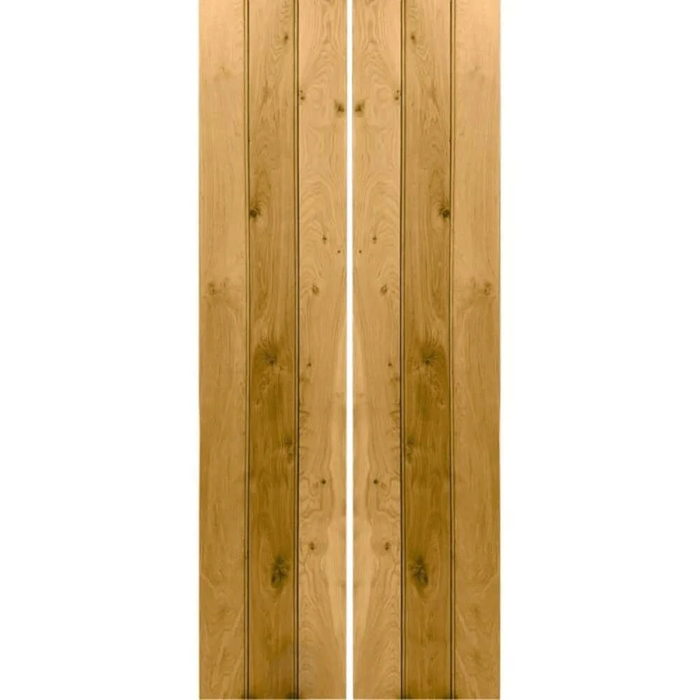 Solid Oak Bifold Barn Door - Image 6