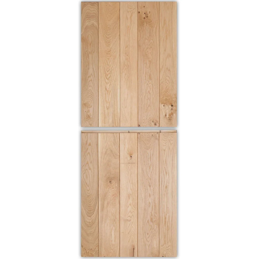 Solid Oak Rustic Butt and Bead Profile Stable Door - Image 3
