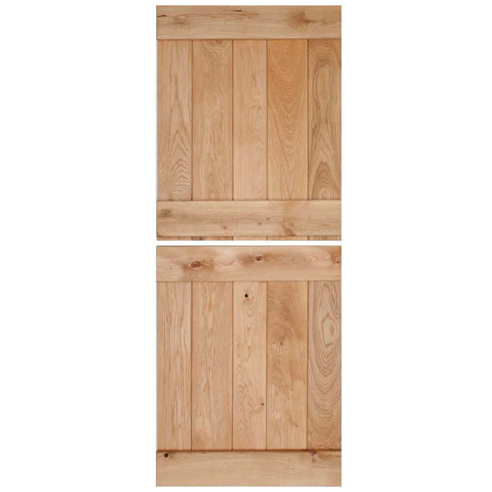 Solid Oak Rustic Butt and Bead Profile Stable Door - Image 8