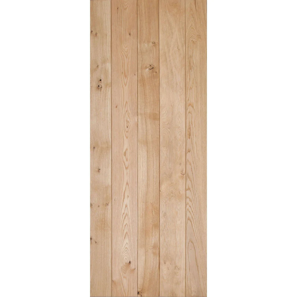 Solid Oak Rustic Ledged Door - Image 4