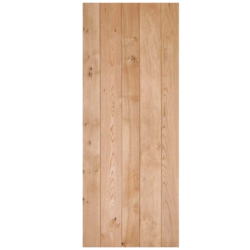 Solid Oak Rustic Ledged Door - Image 7