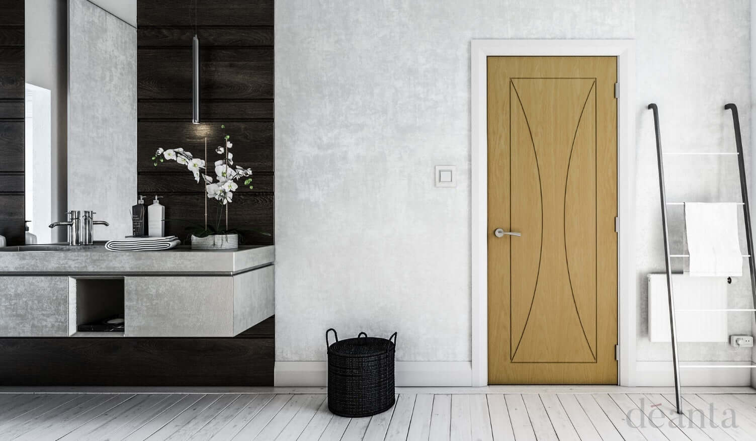 Sorrento Prefinished Oak Door - Image 3