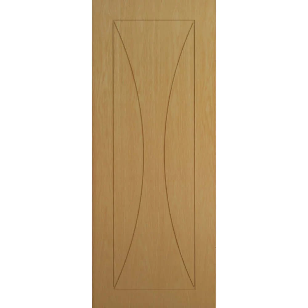Sorrento Prefinished Oak Fire Door - Image 2