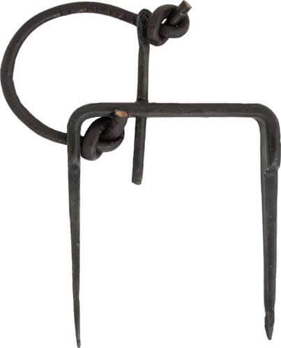 Staple Locking Pin With Leather Strap (For Suffolk Latch)