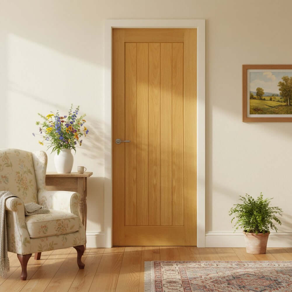 Suffolk Cottage Style Prefinished Oak Door