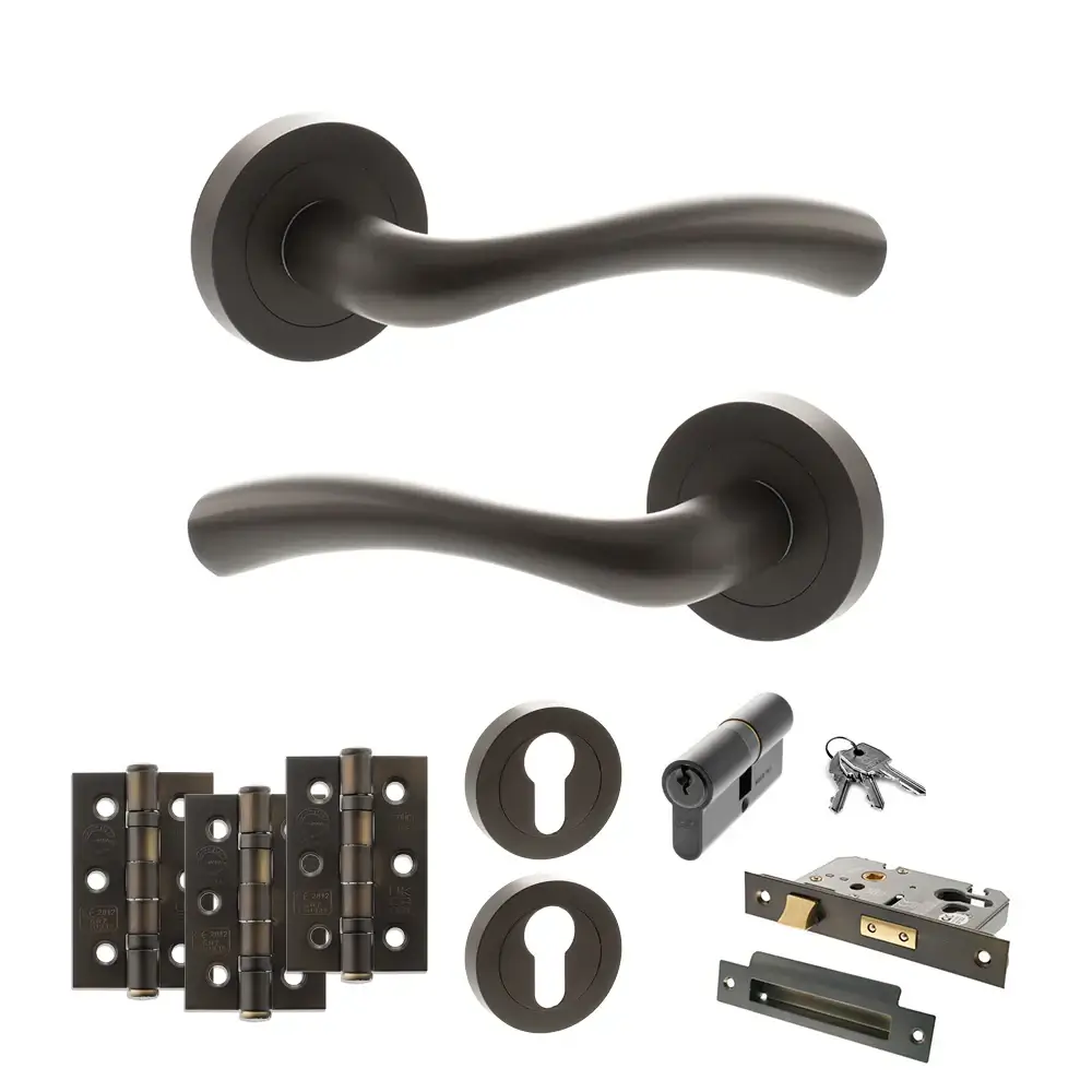 Texas Lever On Round Rose - Image 35