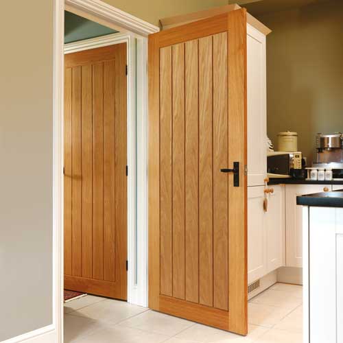 Thames Prefinished Oak Internal Door - Image 4