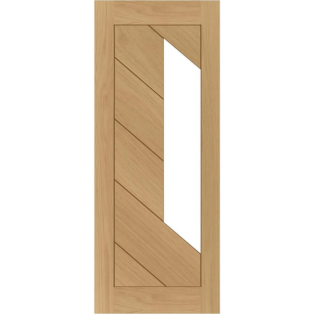 Torino Glazed Prefinished Oak Door - Image 2