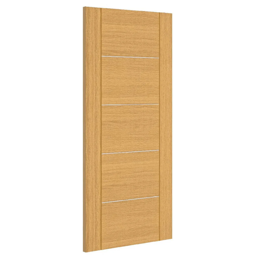 Valencia Prefinished Oak FD30 Fire Door - Image 3