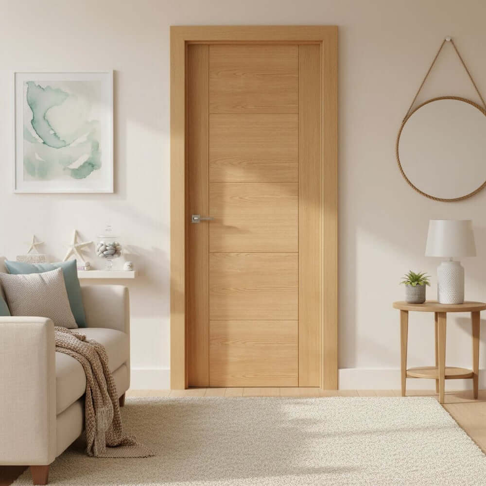 Vancouver 5 Panel Oak Internal Door